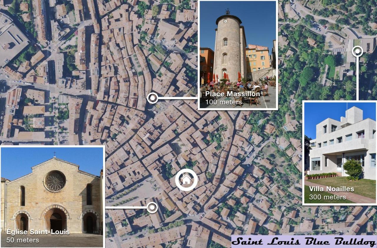 Apartamento Le Saint Louis Blue Bulldog Hyères Exterior foto